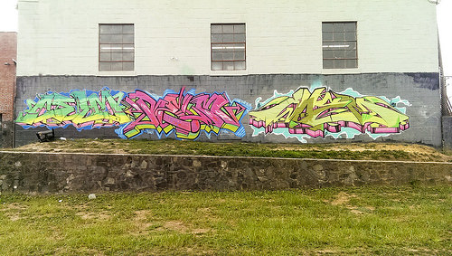 Three Graffiti Words